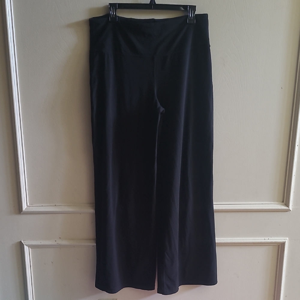 Athleta Black Wide Leg Pants
